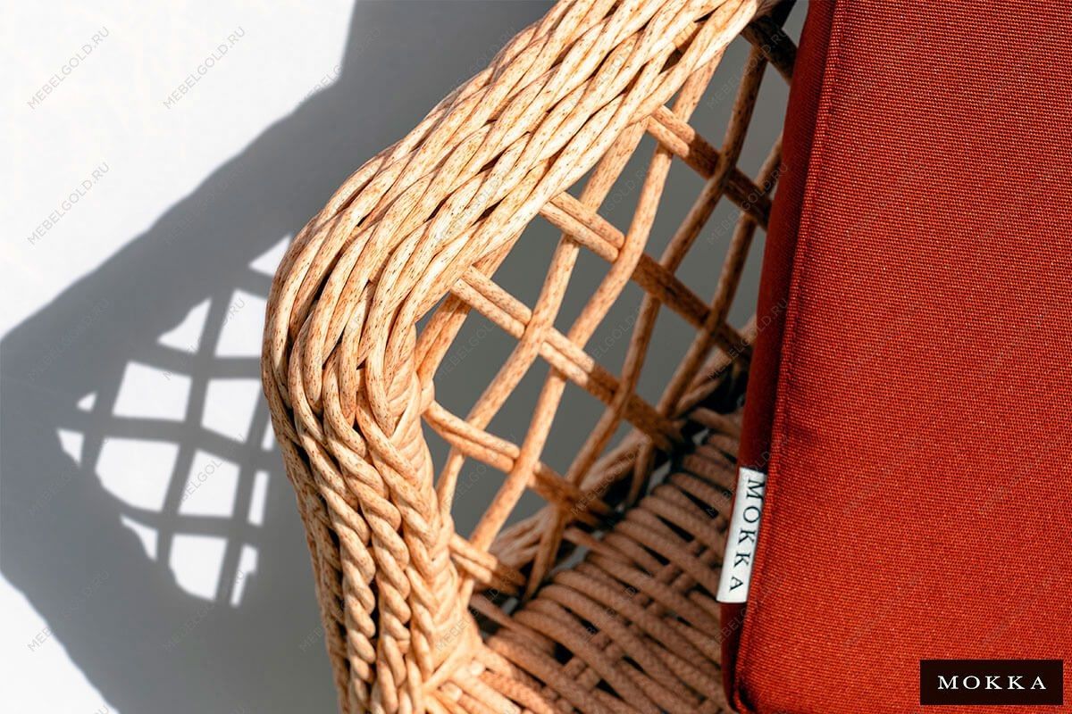 Плетеное стул-кресло MOKKA VILLA ROSA | изображение 4