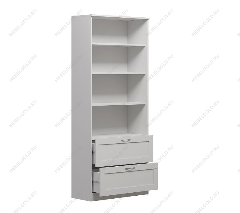 БРИМНЭС / СИРИУС Стеллаж ИКЕА / IKEA 2 ящика 78х190 белый | изображение 2