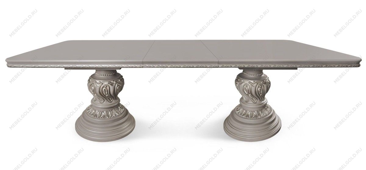 Стол Лали прямоугольный серый камень | изображение 3