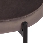 Стул REVO (mod. 7033)/1 шт. в упаковке, ткань/металл, 47х54х82 см, высота до сиденья 47 см, темно-серый barkhat 14/черный | изображение 6