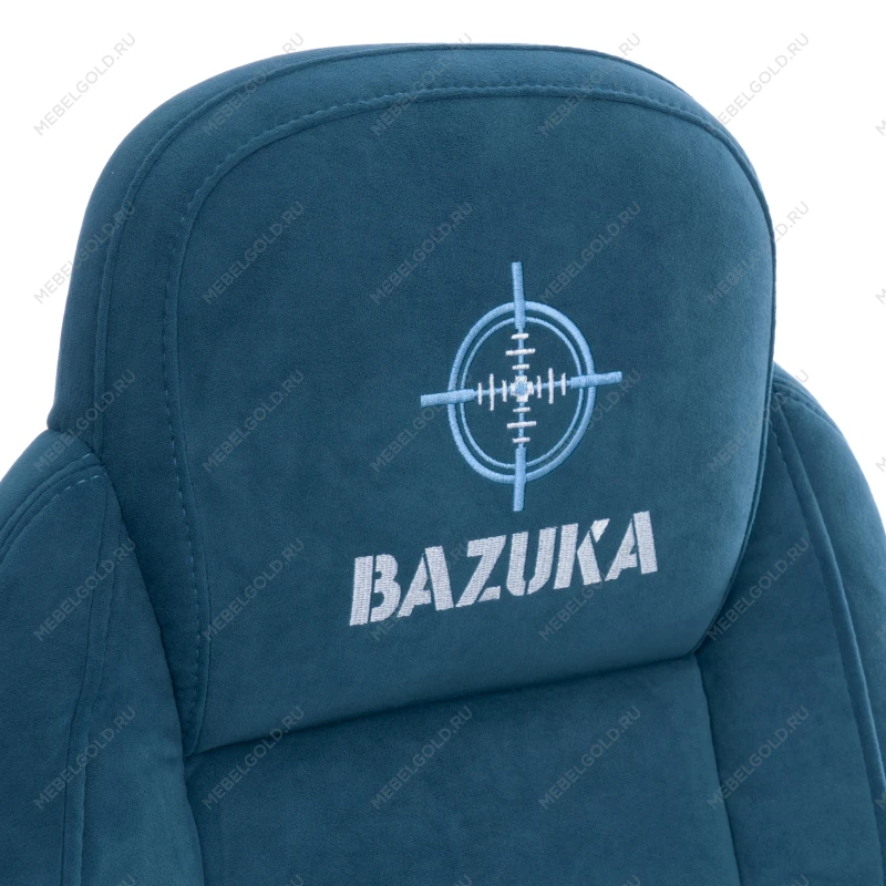 Кресло BAZUKA metalBL, велюр, синий, 32 | изображение 10