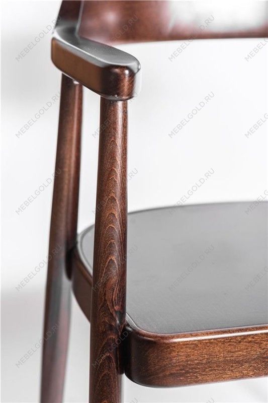Полукресло венское Mercurius (темный орех) жесткое сиденье | изображение 3