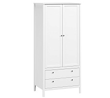 Шкаф Ева (Хельга) SZF2D2S/90 белый