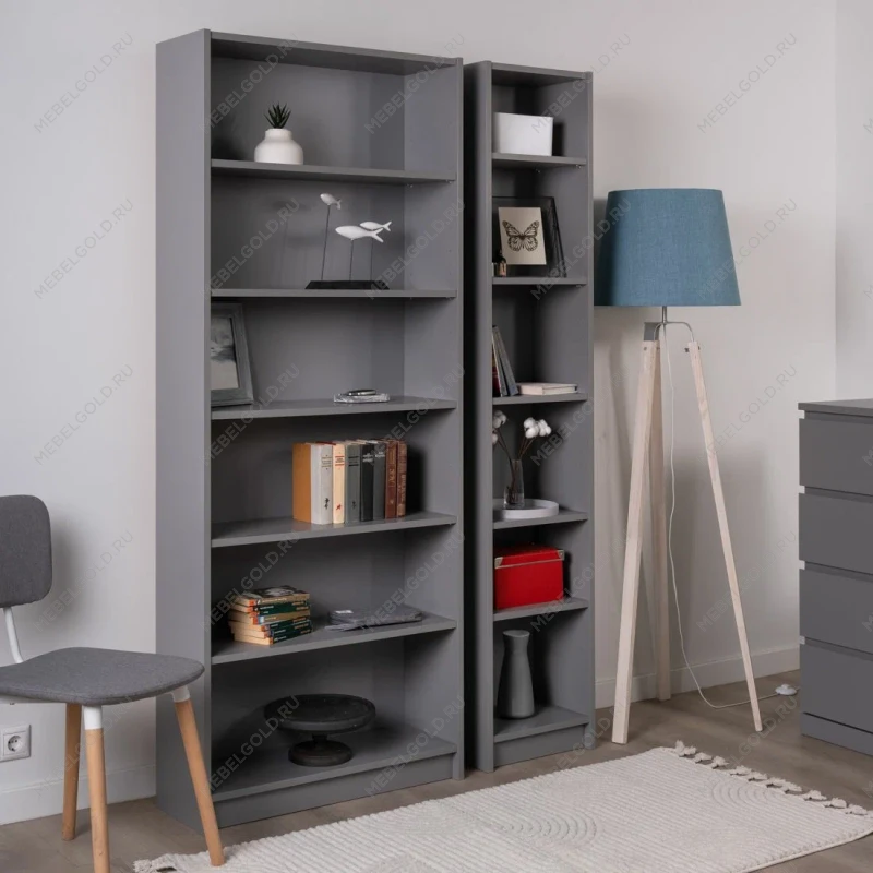 Стеллаж Варма Стэнд 39х198х28, серый | изображение 2