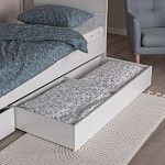 ОРИОН ящик под кровать выкатной ИКЕА / IKEA 140 белый | изображение 2