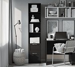 БРИМНЭС / СИРИУС Стеллаж ИКЕА / IKEA 2 ящика 39х190 Дуб Венге | изображение 4