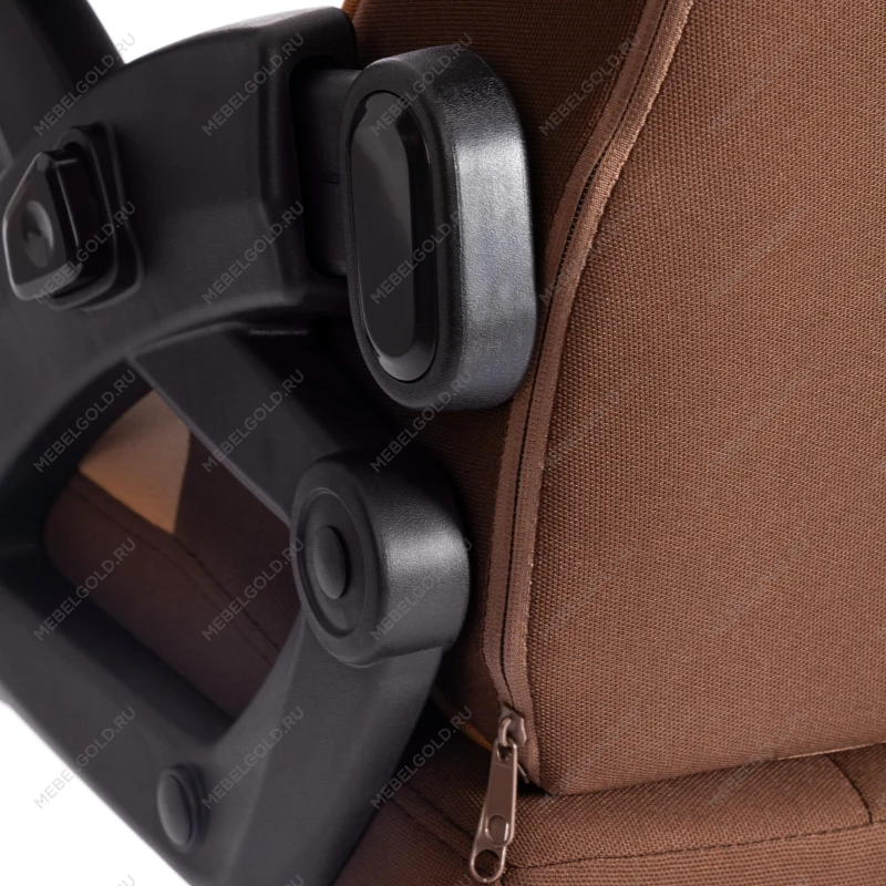 Компьютерное кресло iBear, ткань, коричнево-бежевый / brown beige | изображение 12