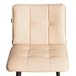 Барный стул Bari/Бари, экокожа, бежевый, 45х56х110 см | изображение 5