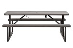Стол с лавочками Lifetime для пикника | изображение 2