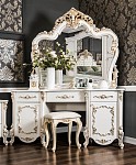 Туалетный столик Флоренция белый перламутр глянец | изображение 2