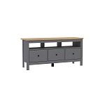 САГА тумба 3 ящика серая/ясень | изображение 2