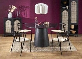 Стол обеденный Halmar GINTER (черный)