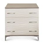 Комод Гравита 3 ящика белый глянец | изображение 2