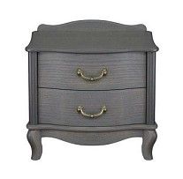Тумбочка прикроватная Джульетта 2 ящ. (серый ясень)