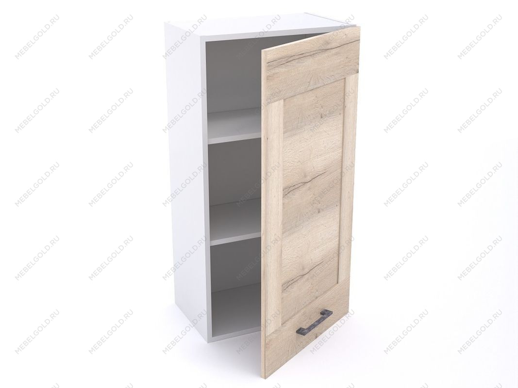 Шкаф 960 ШГ-50, Дублин (500*320*960) Дуб галифакс белый, 21654 | изображение 1