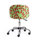 Кресло MELODY, ткань/флок, олива, Botanica 03 pepper/23 | изображение 3