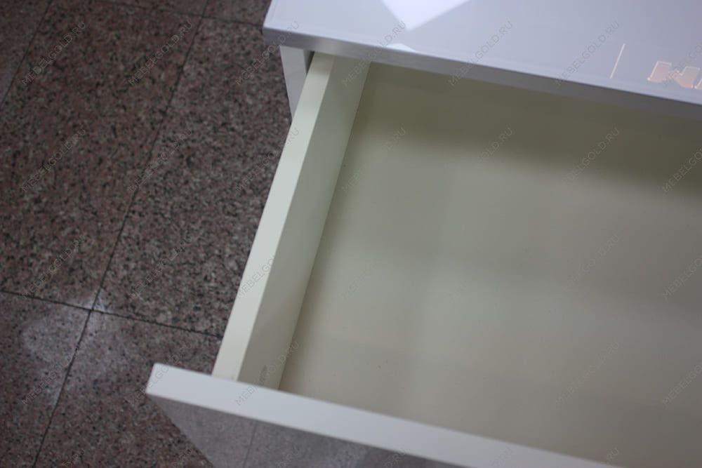 Тумба прикроватная (левая/правая) Диора слоновая кость/серебро ДТП-1 - Выставка Балашиха | изображение 6