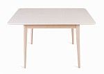 Стол Рэй-0090 (беленый дуб/белая эмаль) Квадратный | изображение 2