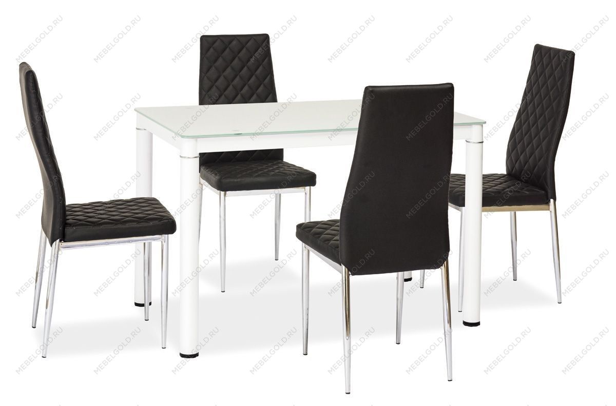 Стол обеденный Signal GALANT 110 (белый)