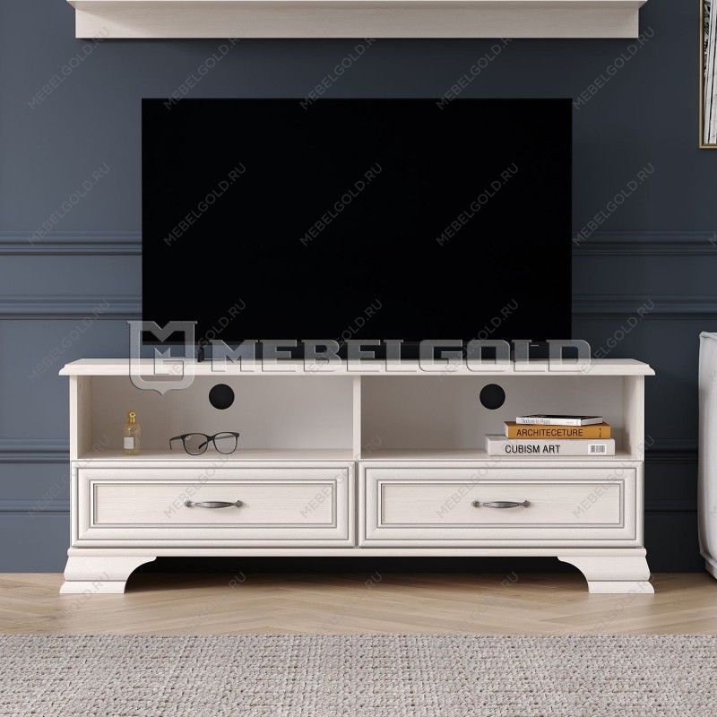 Тумба Тиффани RTV 2S2N вудлайн кремовый | изображение 1