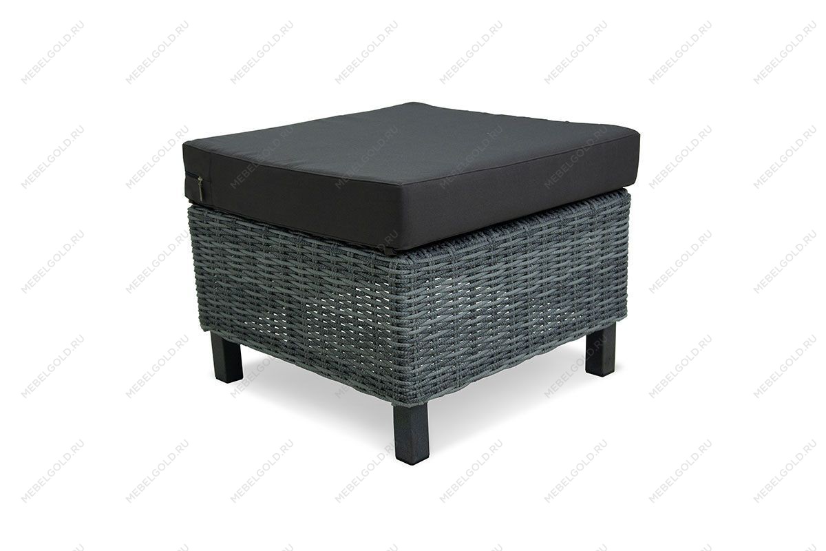 MOKKA BELLA пуф малый, серый