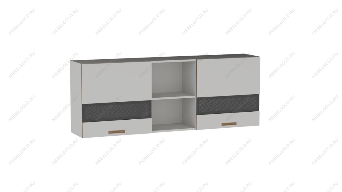 Шкаф ШСТ-160, Смарт (1600*316*600) Серый, 22616