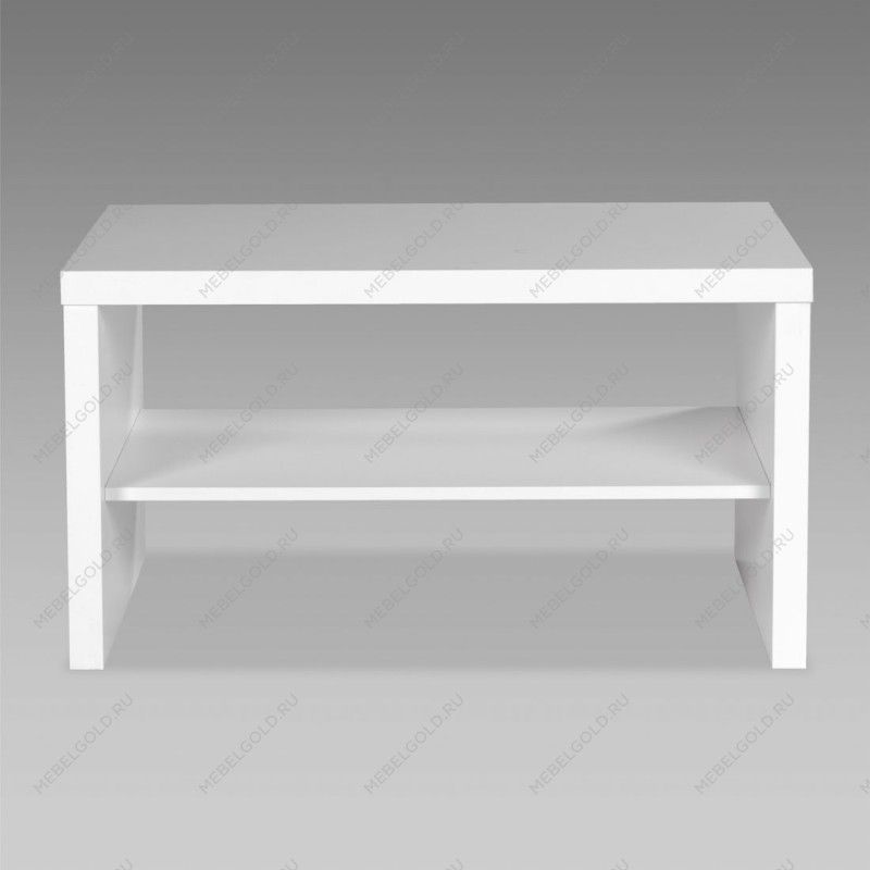 ЛАКК / ЭНКЕЛЬ Журнальный стол ИКЕА / IKEA 82С, тамбурат, цвет белый | изображение 2