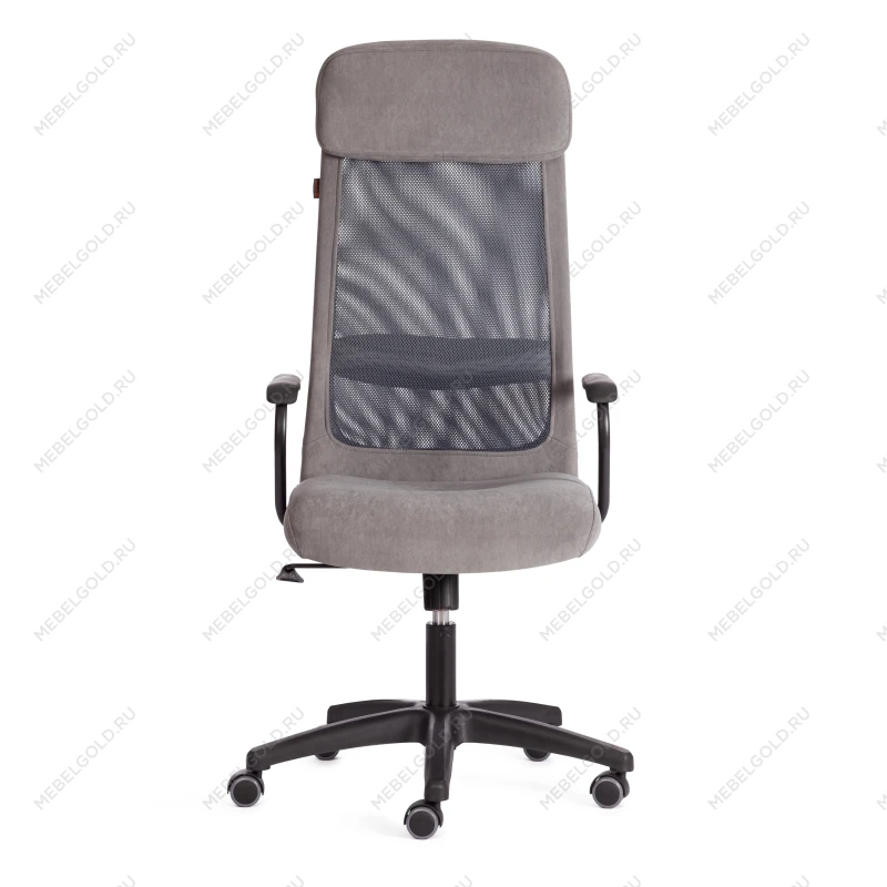 Кресло PROFIT (мп), флок/ткань, серый, 29/W-12 | изображение 4