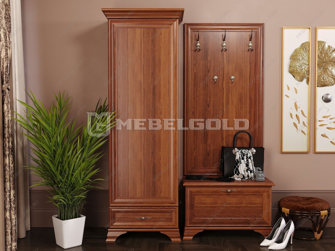 Шкаф Кентаки REG1D1S каштан | изображение 1