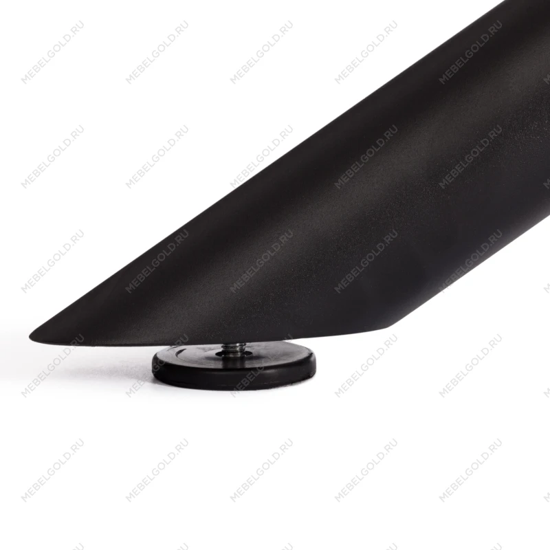 Стол обеденный Winston/Винстон, столешница керамика (глянцевая) / опоры металл, белый/черный, (120+30+30)x80x75(+1) см | изображение 18