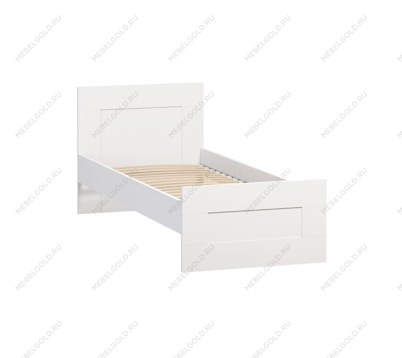 БРИМНЭС / СИРИУС кровать одинарная ИКЕА / IKEA 90х200 белая | изображение 3