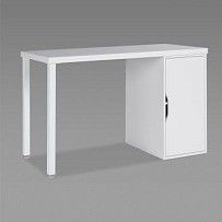 ИНГАР 1/ДВ/T стол письменный 120x75x55, белый