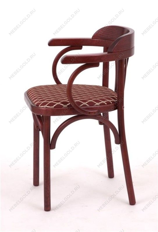 Стул Михаэль мягкий (махагон, ткань 4 bordo) | изображение 3