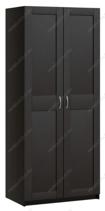 Шкаф МАКС двухдверный широкий, ДСП, цвет Дуб Венге