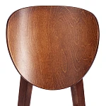 Стул DIAMANTE жесткое сидение, бук, 42 х 42 х 85 см, коричневый / белый | изображение 6