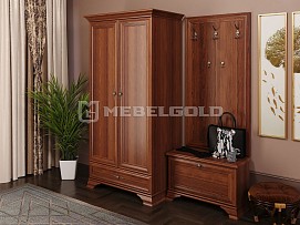 Шкаф Кентаки SZF2D1S каштан