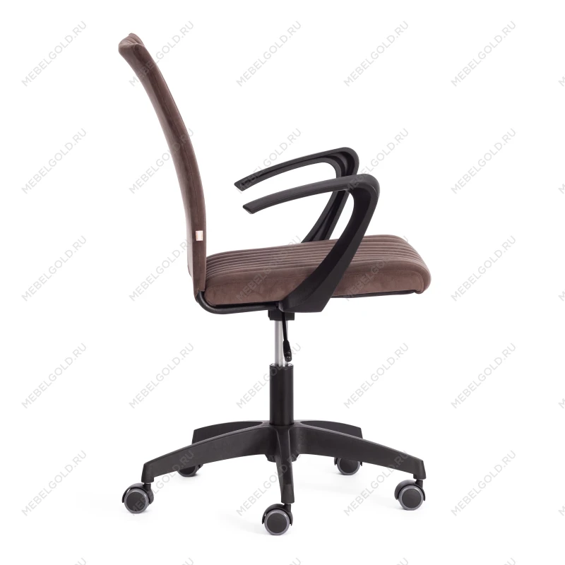 Кресло SPARK, флок, коричневый, 6 | изображение 1