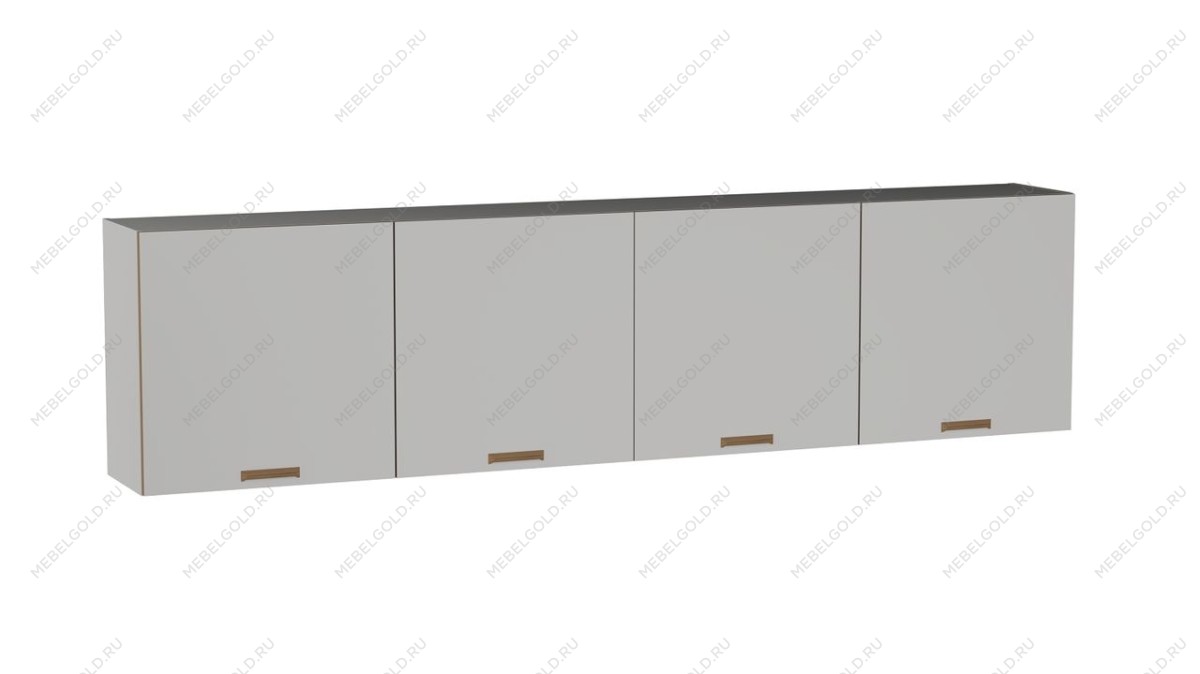 Шкаф ШГ-240, Смарт (2400*316*600) Серый, 22609