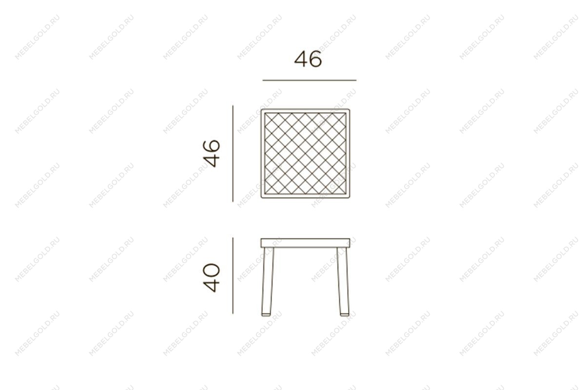 Столик Nardi Rodi, tortora | изображение 2