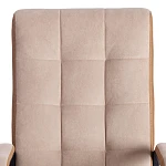 Кресло TRENDY (22), флок/ткань, бежевый/бронза, 7/TW-21 | изображение 6