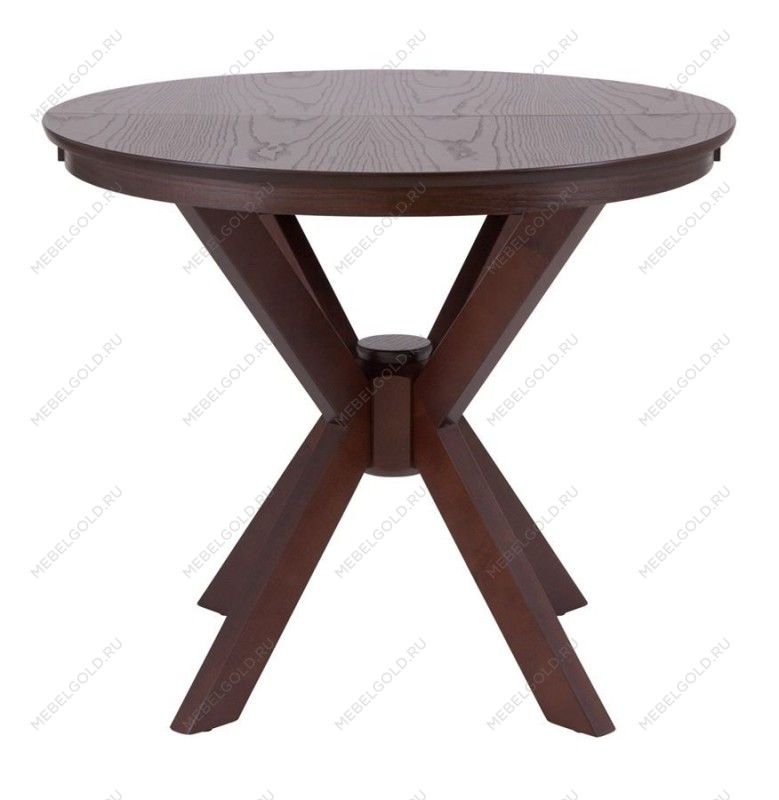 Стол Милан 900 раздвижной (темный тон)