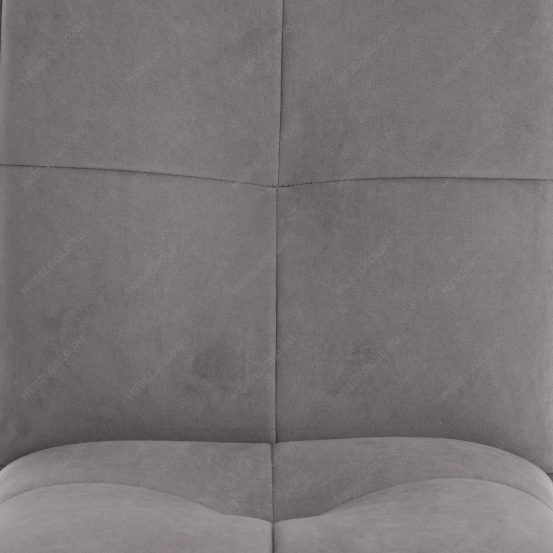 Стул обеденный Sweet, LT, флок, серый/черный, 29, 41х55х88 см | изображение 6