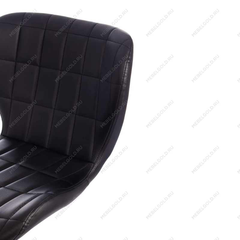 Стул барный AVIONIC (mod. KY712A), металл/экокожа, 45*53*86-107 см, черный/хром | изображение 6