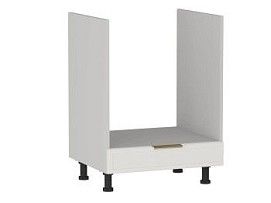 Стол под духовой шкаф СД-60, Берта (600*528*820) Экокожа Белый, 25313