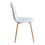 Стул BREEZE (mod. 4724), Велюр/металл, 44 х 53 х 87 см, Aquamarine (аквамарин) HLR16 / натуральный | изображение 1