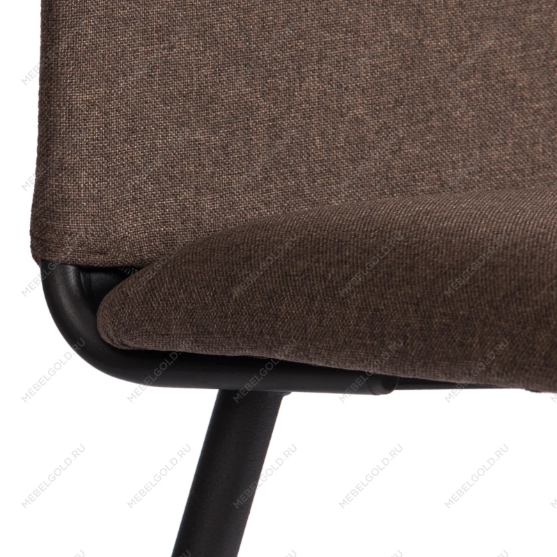 Стул обеденный La Rousse, NEW, ткань рогожка, коричневый/черный, 3М7-147, 45x55x93 см | изображение 8