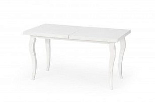 Стол обеденный Halmar MOZART, раскладной (белый)