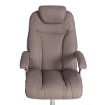 Кресло Trust (max), ткань рогожка Nice, мокко (серо-бежевая) | изображение 5