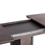 Стол обеденный SKAT, ЛДСП/МДФ, 120-160х80х75 см, Оникс/Графит | изображение 8