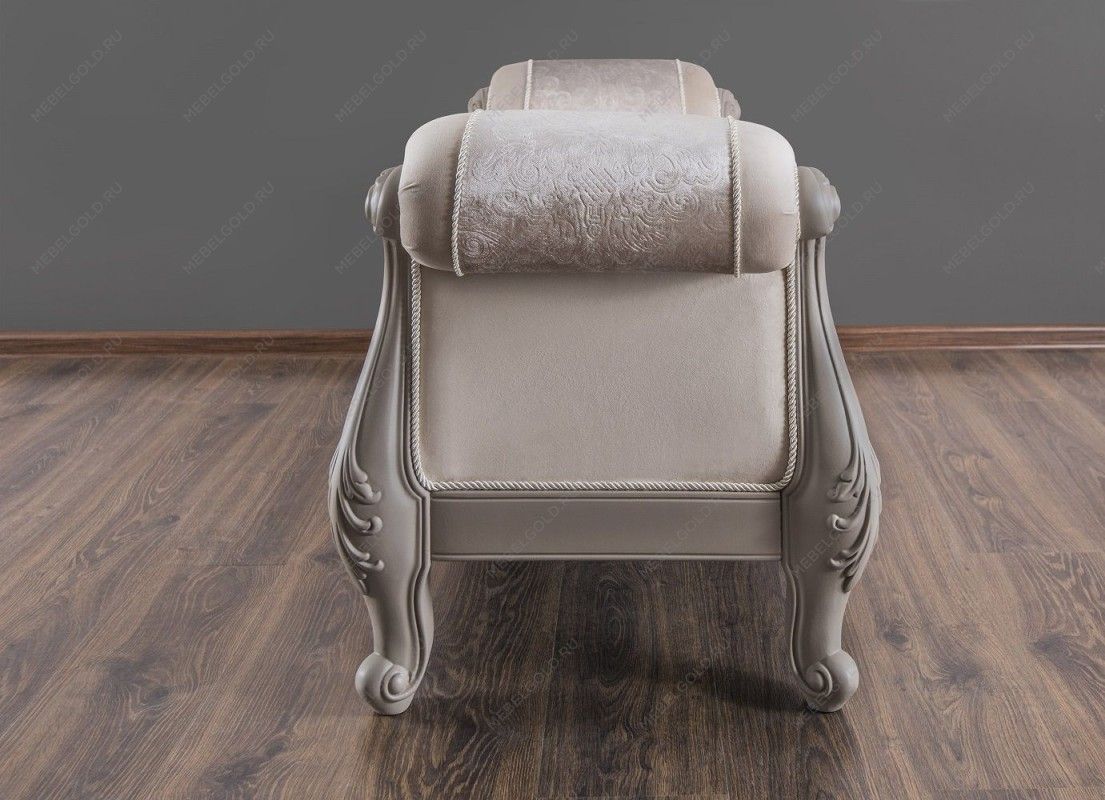 Оттоманка Мокко с двумя подлокотниками серый камень | изображение 9